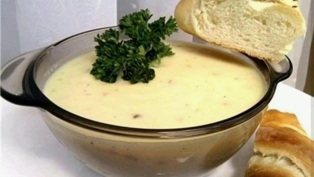 Пряный чесночно-сливочный суп рецепт приготування в описах