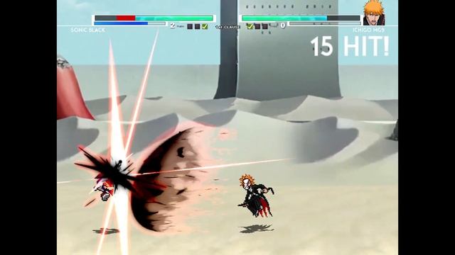 Sonic Black V2 (all form) (New) VS Ichigo V4 OP (all form) in Jump Force Mugen смотреть онлайн