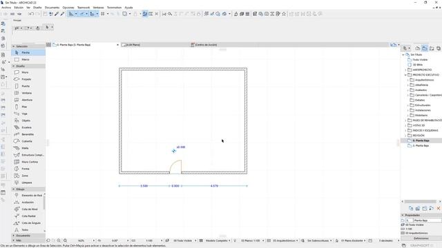 ARCHICAD Puertas Y Ventanas No Aparecen En Plano Cotas Diferentes En Plano