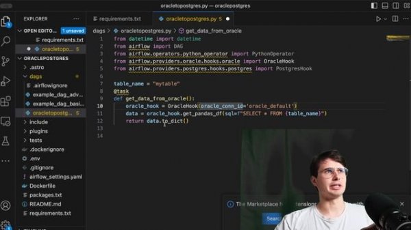 How to Migrate Data from an Oracle Database to a Postgres Database Using Airflow!