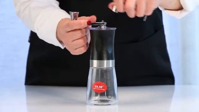 طاحونة يدوية لطحن القهوة والفول والتوابل смотреть онлайн