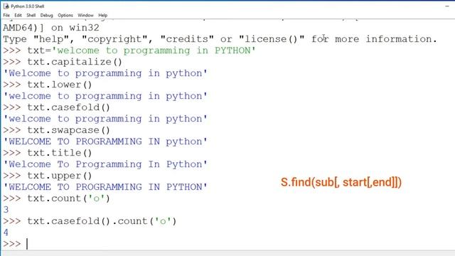 31 String methods in Python by Hemanth Academy - part 1 смотреть онлайн
