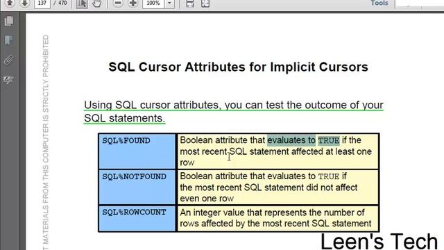 Beginner to Expert PL/SQL 11g Tutorial in Bangla: Fundamentals L#4 P#3 | Introducing SQL cursors смотреть онлайн