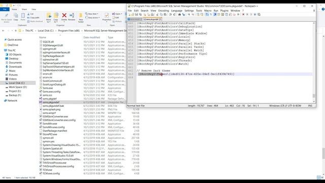 #1 | Enable Dark Mode ssms | SQL Server Management Studio | Database Server | TSQL смотреть онлайн