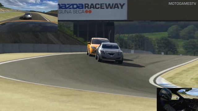 Gran Turismo 6 - Race In Ford Focus ST at Laguna Seca смотреть онлайн