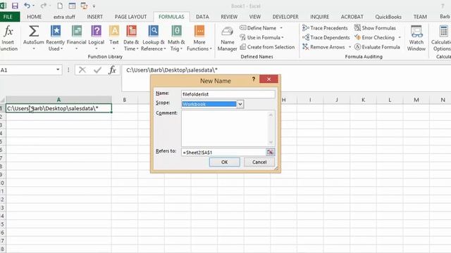Display a list of all the files in a folder in Excel смотреть онлайн