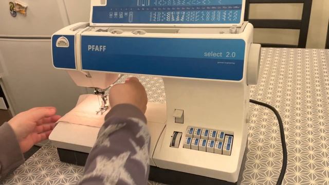 Pfaff select 2.0 Šivača Mašina upotreba programi rupica za dugme смотреть онлайн