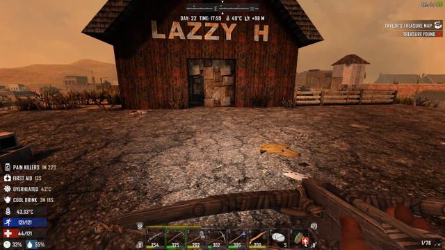 7 Days To Die | Alpha 16 .4 - Выживание►ч.35- Путешествую смотреть онлайн