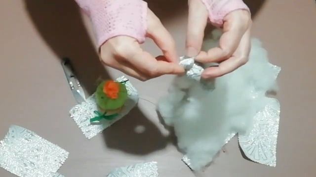 Конфетки на ёлочку своими руками. Новогодние украшения. смотреть онлайн