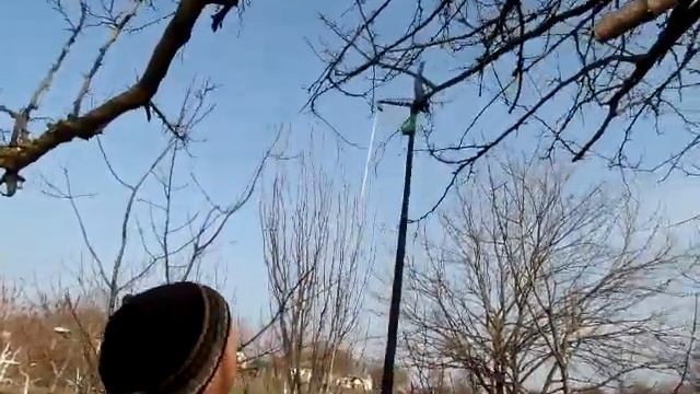 секатор пила ручная с удлинителем для обрезки высоких деревьев смотреть онлайн