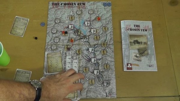 Board Game Review 'The Chosin Few' a Solitaire game w/ Judd Vance Bonding With Board Games