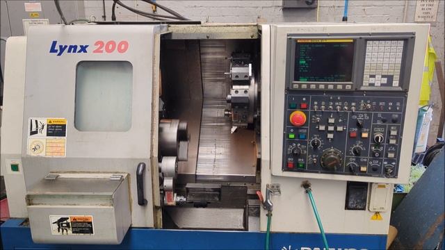 Daewoo lynx 200b CNC Lathe смотреть онлайн