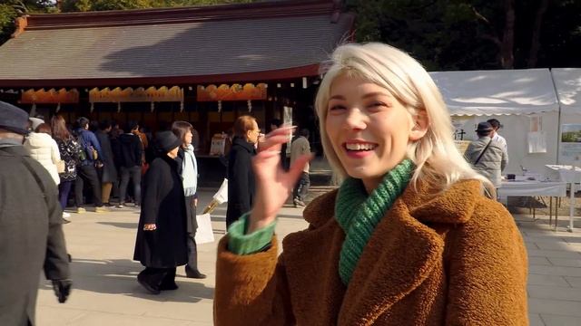 Зачем Японцы ходят в храм на Новый Год - Уникальный храм в Токио ( 2019 ) смотреть онлайн