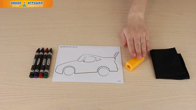 Восковые мелки для детей Crayola, набор с доской и аксессуарами смотреть онлайн