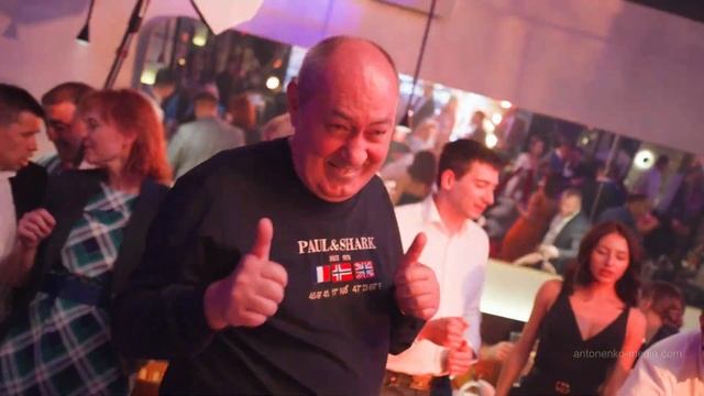 Празднования юбилея в ресторане RoZe&Dance. Видеосъемка юбилея смотреть онлайн