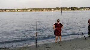 С мужем поехали на Обь отдыхать и рыбачить! Встречаем летнюю жару на Оби! Река Обь в Томской област