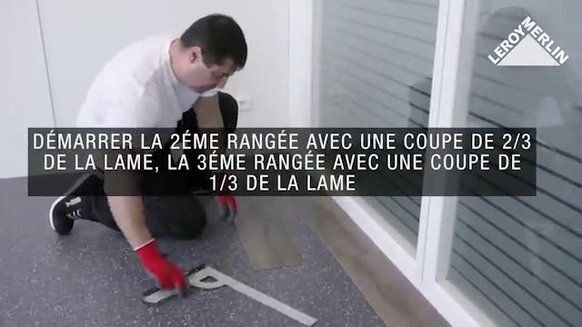 Poser les lames adhésives en PVC repositionnables Touch'n Go смотреть онлайн