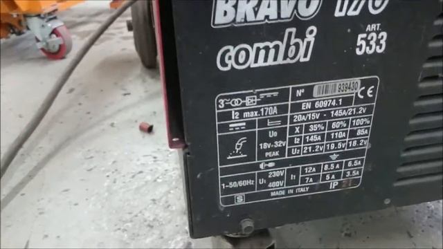 Ремонт сварочного аппарата Cebora Bravo 170 combi | Зона-Сварки.РФ смотреть онлайн