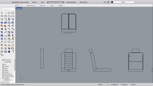 Dessin Technique : 6. Vue de dessous смотреть онлайн