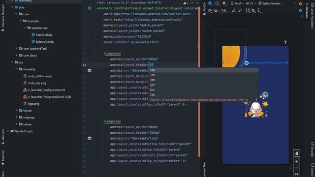 Splash Screen in Android Studio with Simple Way смотреть онлайн