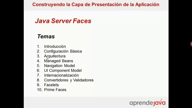 Presentación del Curso - Curso de JSF 2 смотреть онлайн