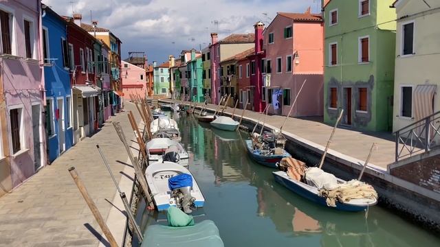 Венеция, остров Бурано смотреть онлайн