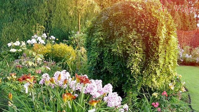 ?Лучшие примеры декоративного оформления сада / Ideas for decorating a garden / A - Video смотреть онлайн
