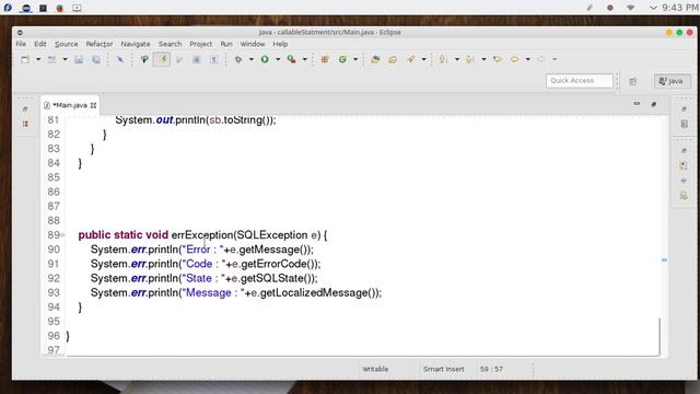 50 JAVA JDBC DataBases Debug app смотреть онлайн