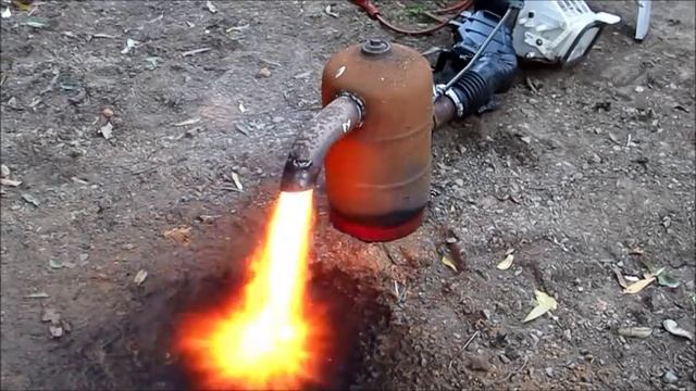 waste oil burner for scrapping construction and first fire up смотреть онлайн