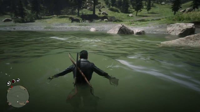 Red dead 2 -Mergem la vanatoare cu arcul si am fost atacati смотреть онлайн