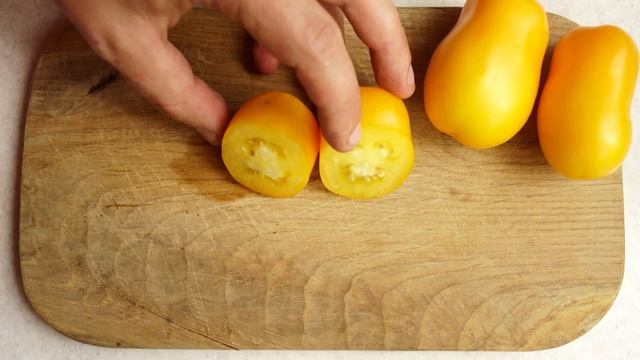 Обзор сорта томата Сливка Бендрика жёлтая смотреть онлайн