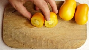 Обзор сорта томата Сливка Бендрика жёлтая