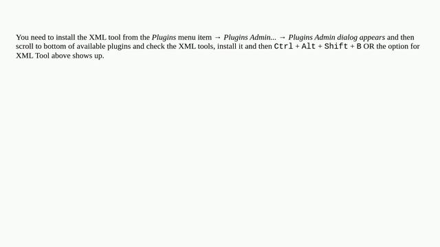 How do I format XML in Notepad++? смотреть онлайн