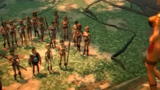 Ронал Варвар Сцена про Амазонок [часть1]