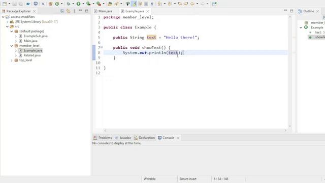 Modificadores de Nivel de Acceso en Java - public, protected, package-private y private смотреть онлайн
