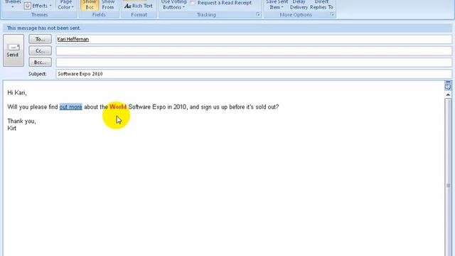 Outlook 2007 Emails: Plain Text, Rich Text & HTML Message Formats смотреть онлайн