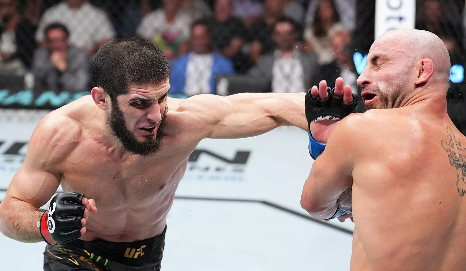 Ислам Махачев VS Александр Волкановски (Видео боя)/Islam Makhachev VS Alexander Volkanovski (Fight)