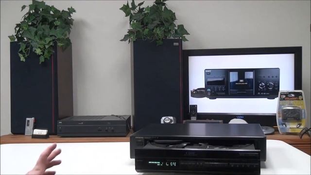 Vintage Onkyo 5-Disc CD Player Changer Carousel DX-C201 WITH REMOTE PRODUCT DEMONSTRATION смотреть онлайн