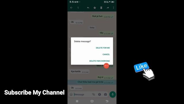 How to delete whatsapp chat from both sides | How to delete whatsapp messages from another phone смотреть онлайн