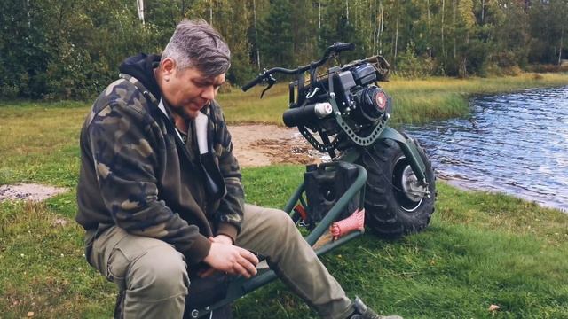 Мобильность Вне дорог| Мотовездеход ёж. смотреть онлайн