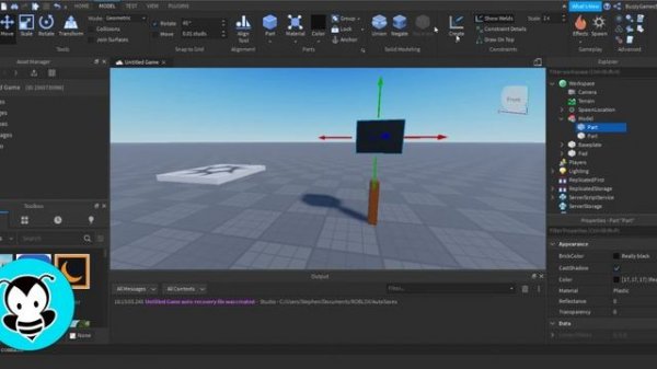 How to Use Weld Constraints on Roblox Studio