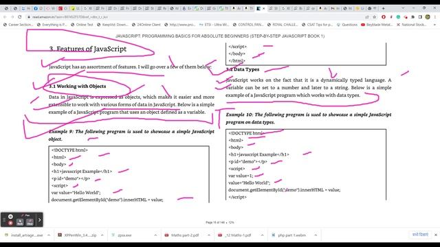 JavaScript Part 1 Reading Tutorial смотреть онлайн