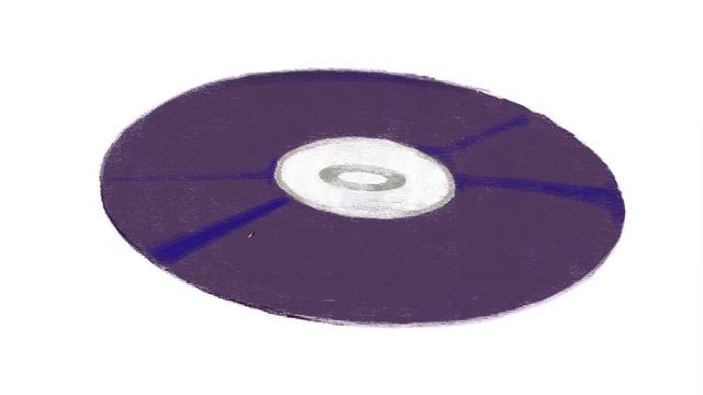 how to draw CD ROM | Art Therapy смотреть онлайн