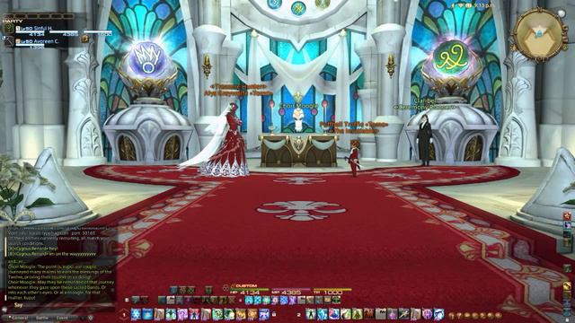 Alys and Puffs wedding FFXIV смотреть онлайн
