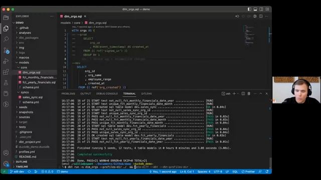 Datafold's Virtual Hands-on Lab: Open-source data-diff integration with dbt смотреть онлайн