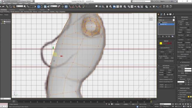 Autodesk 3ds Max Low Poly Base Woman from Box смотреть онлайн