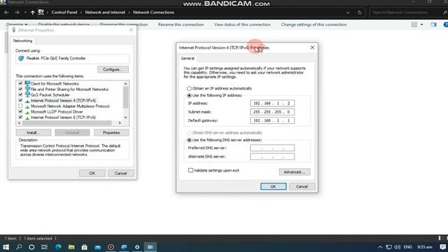 HOW TO CONFIGURE AN IP ADDRESS FROM WINDOWS 10 смотреть онлайн