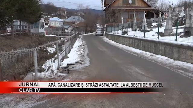 stire 11 01 2019 Apă, canalizare şi străzi asfaltate, la Albeştii de Muscel смотреть онлайн