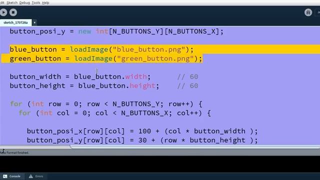 Processing java mode create a grid of numbers with an image (THE GIMP) смотреть онлайн