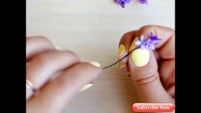 Creative Ideas! How to make a Lilac of ribbons Tutorial DIY смотреть онлайн